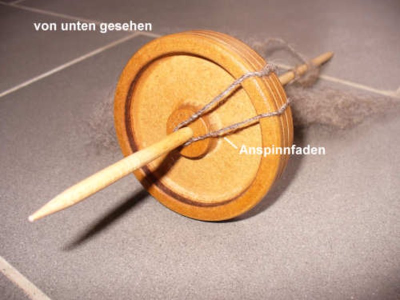 Handspinngilde e.V. Anleitung Spindel